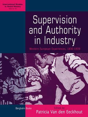 cover image of Supervision and Authority in Industry
